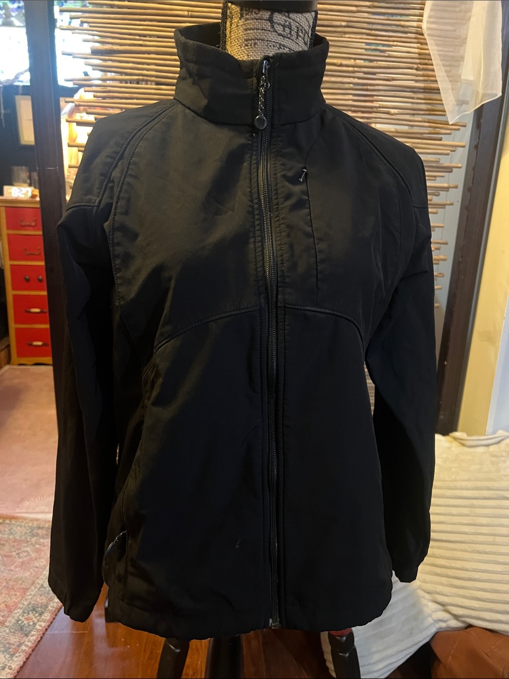 Black Diamond Black Utility Zip Jacket
